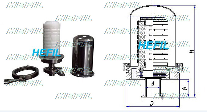 HFC呼吸过滤器框体结构